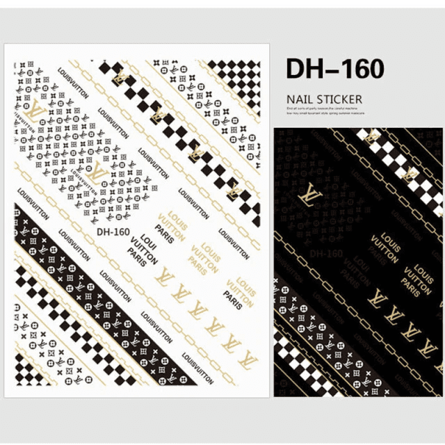 Sticker decor unghii DH-160 everin.ro imagine noua 2022